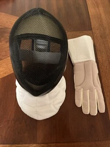 AF Absolute Fencing Gear Helmet Mask Standard 3W Face Mask Size M + Glove size 8 - Picture 1 of 24