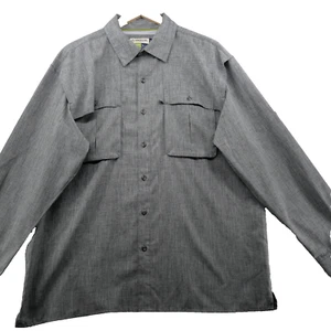 Magellan Adventure Gear Angler Fit Men's Size L Lined Mag Wick Outdoor Shirt - Picture 1 of 11