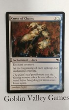 MTG Shadowmoor 1x Curse of Chains VG