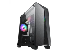 Gamemax Nova N6 Black USB3.0 Tempered Glass ATX Mid Tower Gaming Computer Case w - Photo 1/12