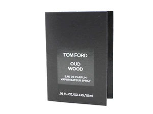 Tom Ford Oud Wood Eau De Parfum EDP Sample Spray Vial 1.5 ml/0.05 oz - Picture 1 of 5