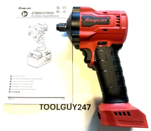 SNAP ON TOOLS Lithium CT9035DB 18V 18Volt 1/2" Short Compact Body Impact Wrench+ - Picture 1 of 5