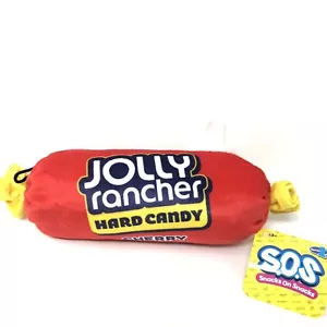 Snack On Snacks Jolly Rancher Candy Bean Filled Plush 7” New - Picture 1 of 4