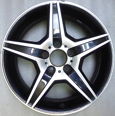 RH R&H BC alloy wheel 8x17 ET45 BC807545 BC-star black jante llanta wheel rim - Image 1 of 4