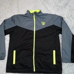 Giacca Nike Ragazzo XL Nero Grigio Sportiva Tasche Zip Leggera Streetwear - Foto 1 di 11