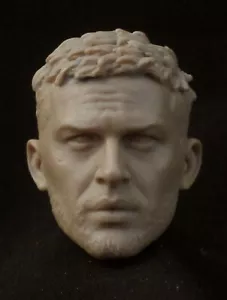 #TOM HARDY "MAD MAX" CUSTOM RESIN UNPAINTED HEAD SCULPT Action figures 1/6 scale - Imagen 1 de 4