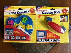 Vintage Tyco Magna Doodle Accessory set NOS Doodle Tool & Face Doodler 1996 - Picture 1 of 7