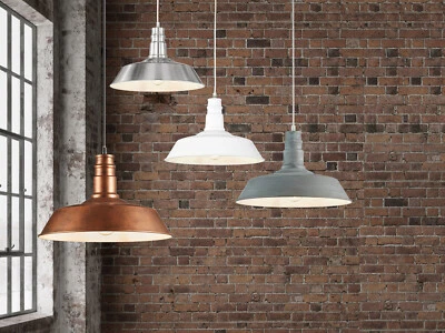 Pendelleuchten aus Metall im Industrielook Hängeleuchten für Esszimmer Flurlampe - Bild 1 von 4