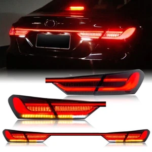 LED Tail Lights w/Trunk Lamps for Toyota Camry 2024-2025 Rear Lamp Animation+DRL - Picture 1 of 19
