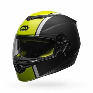 Casco Integral Rs-2 Mate Brillante Negro Blanco Hi Viz Amarillo Bell Tamaño XL - Imagen 1 de 1