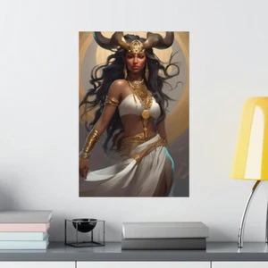 Mythische Frau oder Königin Premium matte vertikale Poster - heben Sie Ihre Wandkunst - Bild 1 von 57