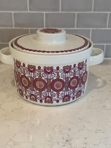Cazuela con tapa Barcarole Turi-design Figgjo Fajanse Noruega 4,5 lb MCM - Imagen 1 de 9