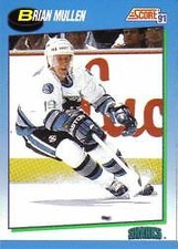 1991-92 (SHARKS) Score Canadian English #553 Kelly Kisio