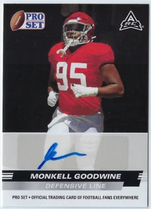 2022 Leaf Pro Set RC AUTO Monkell Goodwine #PSA-MG2 Alabama Crimson Tide NM - Picture 1 of 2
