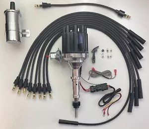 INTERNACIONAL NEGRO HEMBRA HEI Distribuidor 392 345 304 266 + BOBINA DE CROMO + CABLES - Imagen 1 de 18