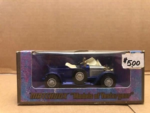 MATCHBOX MODELS OF YESTERYEAR 1914 PRINCE HENRY VAUXHALL (LOOSE BACK SEAT) - Picture 1 of 8
