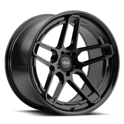 REPLICA BY VOXX Demon 170 20X10.5 5X115 Offset 25 Gloss Black (Quantity of 1) Foto 1 de 2