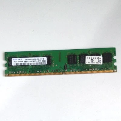 SAMSUNG M378T5663RZ3-CF7 PC2-6400U 2GB DDR2 Desktop Memory RAM - Image 1 of 2