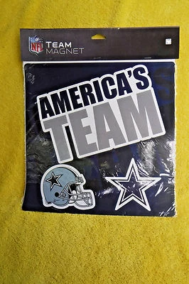 NUEVO/OOP/DE COLECCIÓN DALLAS COWBOYS EQUIPO DE AMÉRICA-JUEGO RARO, ¡PAQUETE DE 3 IMANES DE COCHE DE LA NFL! Foto 1 de 4