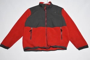 The North Face Boys Red Denali Fleece Jacket Size XL - Picture 1 of 6