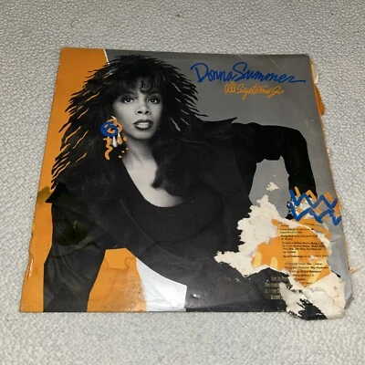 Donna Summer All Systems Go (1982 GEFFEN Record LP 12" Vinyl) Foto 1 de 4