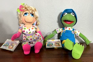 Miss Piggy Kermit Plush Stuffed Doll Muppets Target Spring Promotion w/ Cassette - Picture 1 of 10