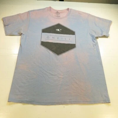 CAMISETA O'NEILL Ajuste Moderno PLAYA SURF SURF SURF SURFISTA Para Hombres L Púrpura y Rosa Foto 1 de 3