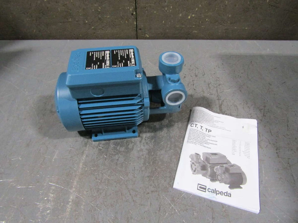 NOVO Calpeda BT65 07C17S - Bomba periférica acoplada próxima - 220V 3.5Amp FRETE GRÁTIS - Imagem 1 de 1