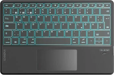 Inateck Bluethooth Tastatur Touchpad Tablet iPad Ultra-Slim Windows/Android/iOS - Bild 1 von 4