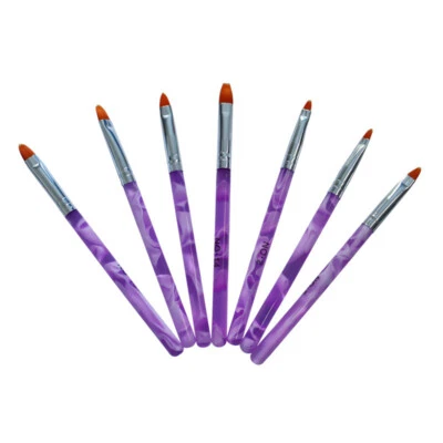 Brand New 7-piece Acrylic Rod Round Head Phototherapy Pen Nail Art Salon Tool - Image 1 of 4