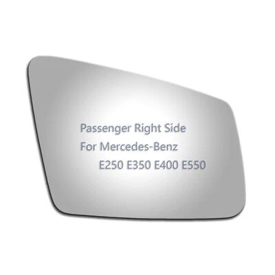 Espejo de cristal para Mercedes-Benz E250 E350 E400 E550 E63 AMG pasajero lado derecho Foto 1 de 4