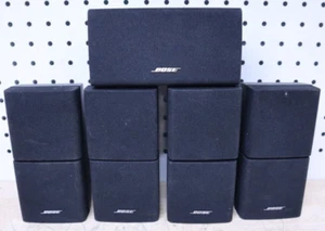x4 Bose Double Dual Cube Speakers Acoustimass Lifestyle Surround & x1 Center USA - Picture 1 of 8