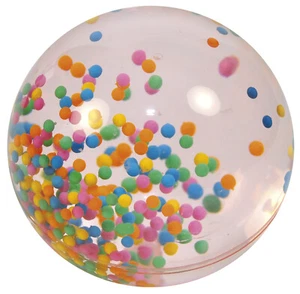 Bola de agua llena de perlas surtida goma gigante Ø10cm - Imagen 1 de 1