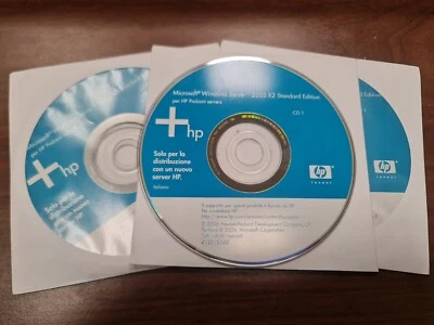 Microsoft windows server 2003 R2 standard edition cd 1 412315-062 ORIGINALE - Immagine 1 di 2