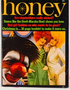 Marsha Hunt BILLY SMART CIRCUS Pan's People DUDLEY MOORE Quant HONEY magazine UK - Picture 1 of 3