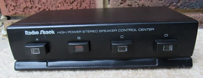 Radio Shack 4 Way Speaker Selector Switching System Control Unit 40-137 Vintage - Image 1 of 4