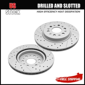 2X Rotores traseros para Chevy Traverse Blazer GMC Acadia Cadillac XT5 Buick Enclave - Imagen 1 de 6