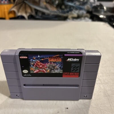 Super Smash TV (Sistema de Entretenimiento Super Nintendo, 1992) Probado Auténtico SNES Foto 1 de 3