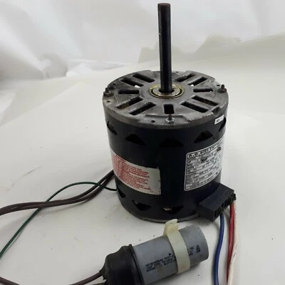 F48H14A51 A O SMITH 115V Blower Fan Motor 1/2 HP 1075 RPM, 4SPD with capacitor - Изображение 1 из 4