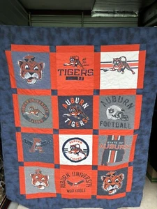 Hand made massive Cam Newton Auburn blanket 12x t shirt ! Hand made ! - Picture 1 of 4