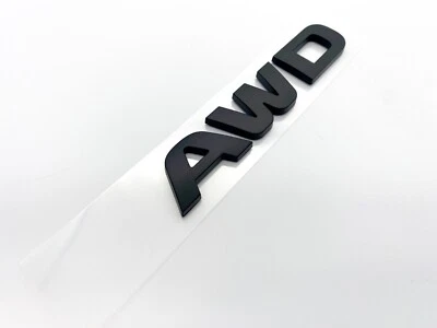 НОВЫЙ 2017-24 KIA SPORTAGE AWD КРЫЛО ЭМБЛЕМА ЛОГОТИП ЗНАЧОК матовый черный - Изображение 1 из 3