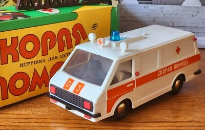 Vintage UdSSR. Sowjet. Krankenwagen. Spielzeug. Made in UdSSR. Selten. - Bild 1 von 4