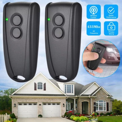 433MHz Funk Fernbedienung Garagen Toröffner Duplikator für Hormann Ecostar RSC2 - Bild 1 von 4
