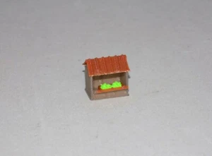 Z Scale Vegetable Stand Green for Model Railroad Layout - Pre-Built/Assembled - Picture 1 of 5