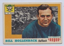 1955 TOPPS ALL AMERICAN # 96 BILL HOLLENBACK NICE CARD