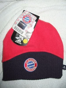 Bayern Munchen München Adidas Girl Men Hat pink blue NWT Football Soccer UEFA - Picture 1 of 1