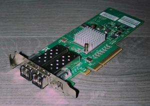 BR-825-0010 Brocade 825 Dual Port 8Gb/s FC Adapter PCIe low profile mit SFPs - Bild 1 von 2