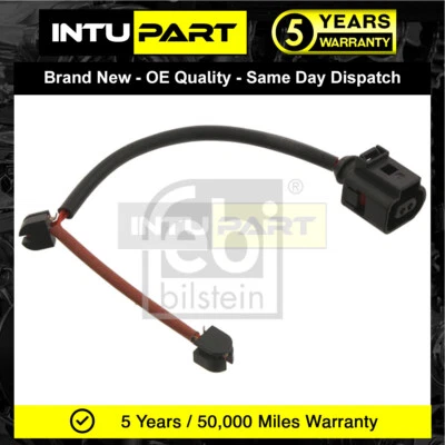 Fits VW Touareg 2003-2010 Audi Q7 2006-2015 IntuPart Rear Brake Pad Wear Sensor - Image 1 of 2