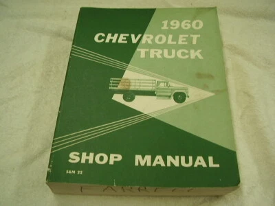 Chevrolet Truck 1960 manual de taller usado Foto 1 de 4
