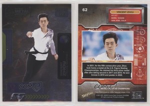 2021 Skybox Metal Universe Champions Vincent Zhou #62